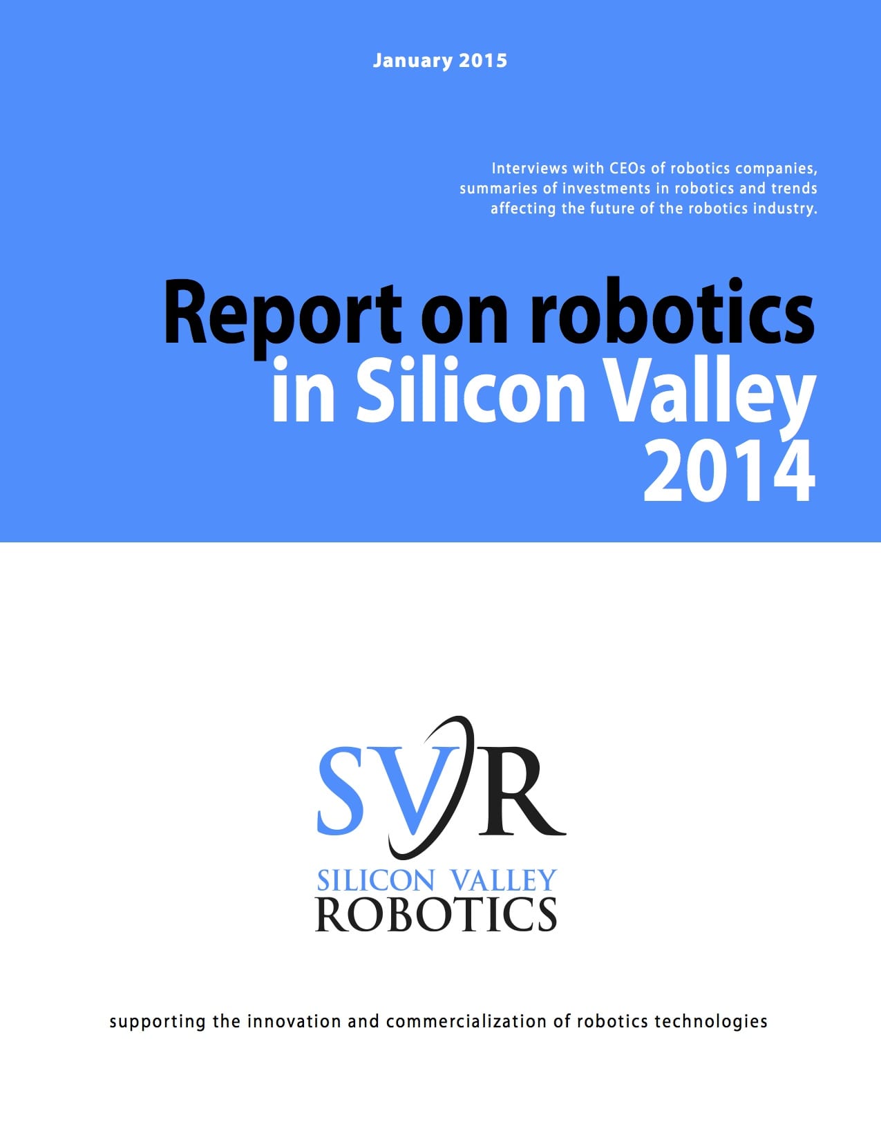 on robotics in Valley 2014 – Silicon Valley