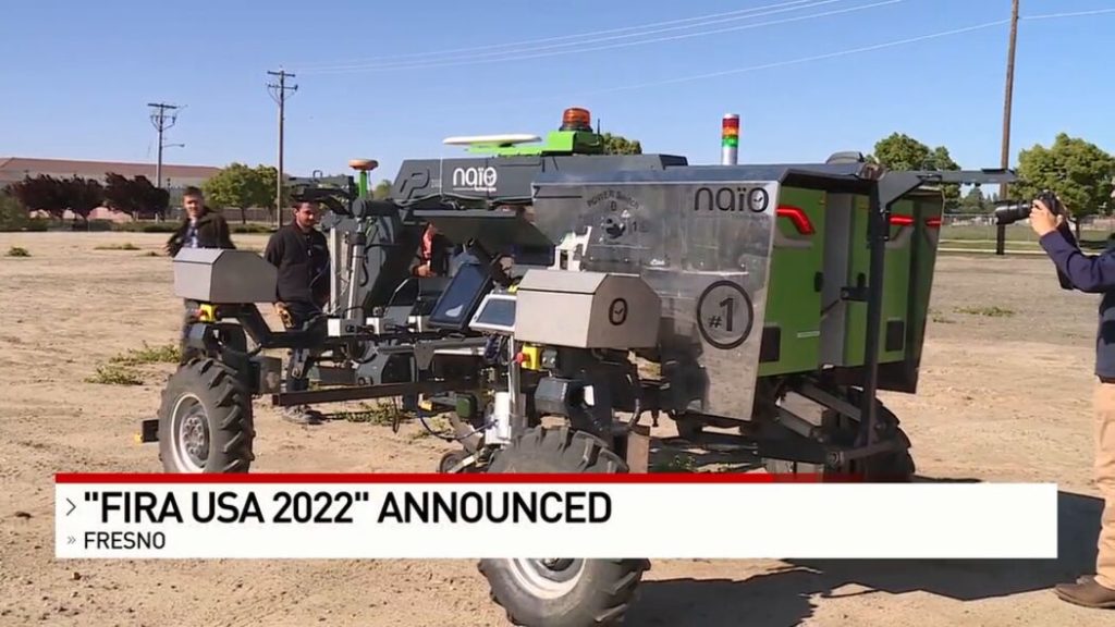 AgRobotics will be on display in Fresno at FIRA USA in October