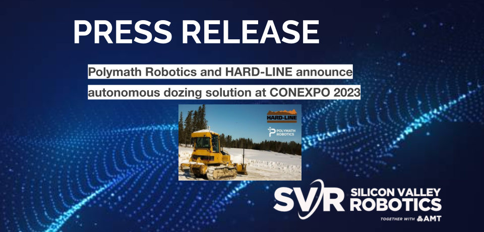 Polymath Robotics and HARD-LINE announce autonomous dozing solution at CONEXPO 2023