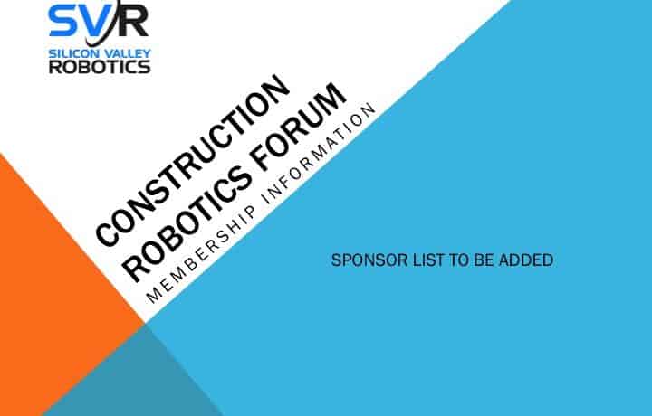 Construction Robotics Forum Flyer